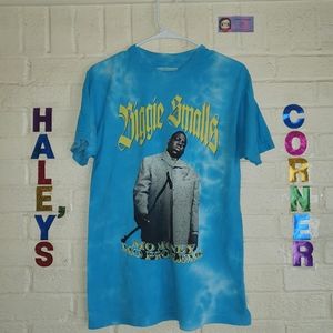 Biggie Smalls Tie-Dye Hip-Hop T-Shirt Mens Small Mo Money Mo Problems